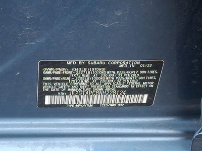 2022 Subaru Crosstrek Premium