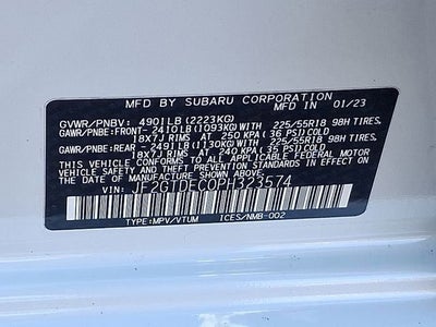 2023 Subaru Crosstrek Hybrid