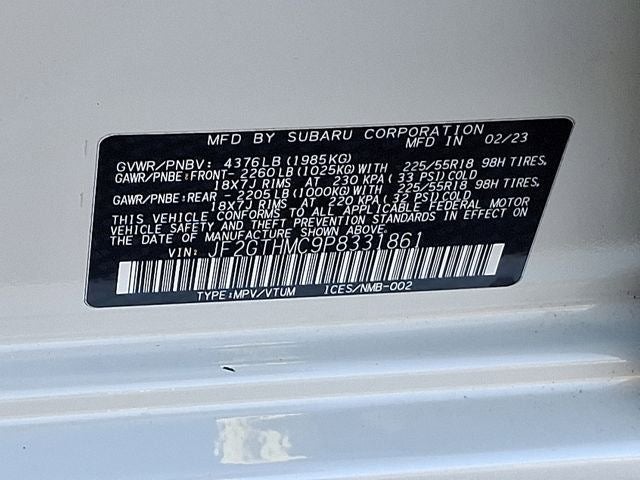 2023 Subaru Crosstrek Limited