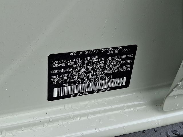 2023 Subaru Crosstrek Limited