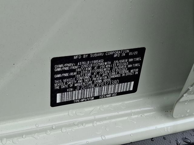 2023 Subaru Crosstrek Limited