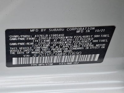 2021 Subaru Crosstrek Sport