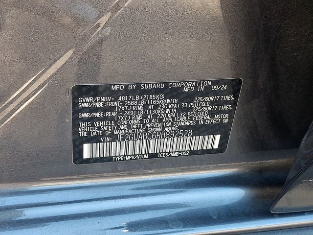2024 Subaru Crosstrek Base