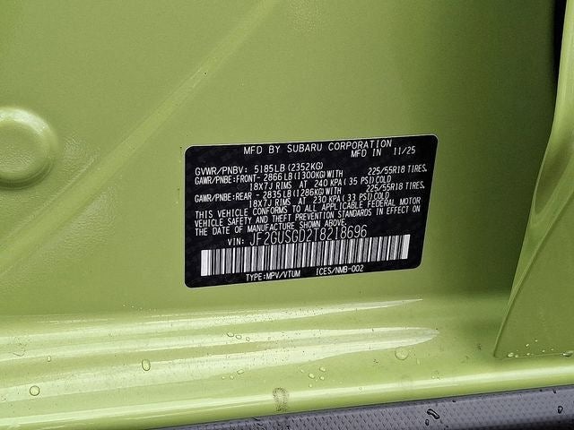 2026 Subaru CROSSTREK Sport Hybrid