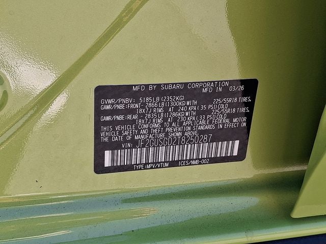 2026 Subaru CROSSTREK Sport Hybrid