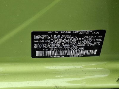 2026 Subaru CROSSTREK Sport Hybrid