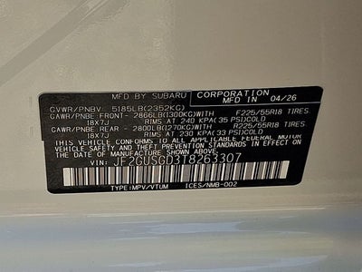2026 Subaru CROSSTREK Sport Hybrid
