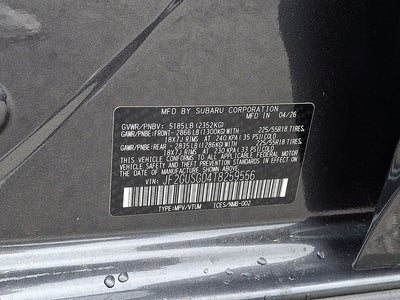 2026 Subaru CROSSTREK Sport Hybrid