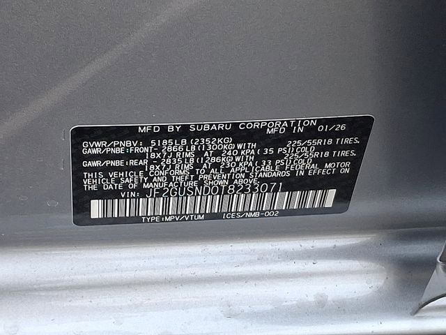 2026 Subaru CROSSTREK Limited Hybrid