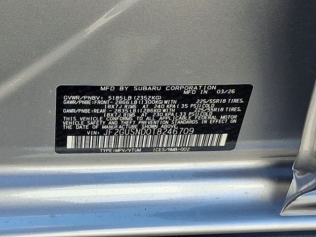 2026 Subaru CROSSTREK Limited Hybrid