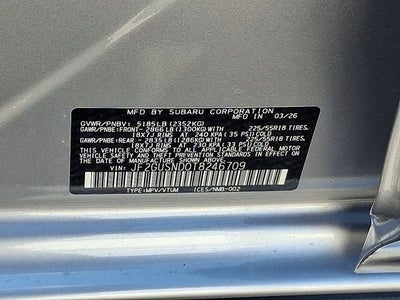 2026 Subaru CROSSTREK Limited Hybrid