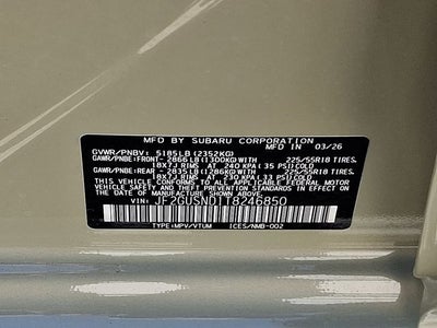 2026 Subaru CROSSTREK Limited Hybrid