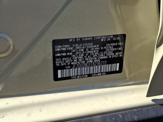 2026 Subaru CROSSTREK Limited Hybrid