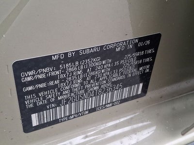 2026 Subaru CROSSTREK Limited Hybrid