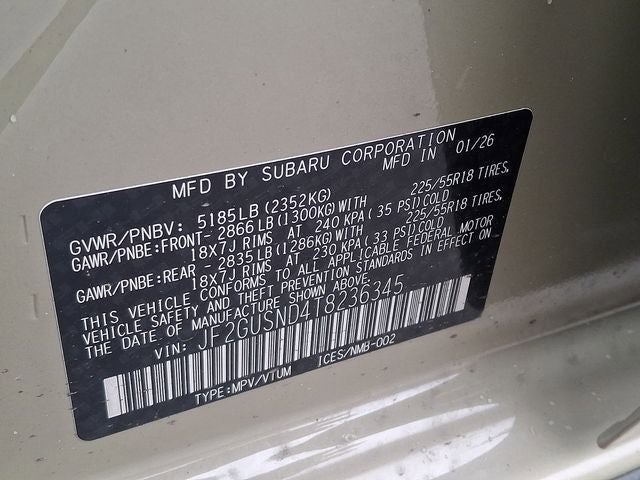 2026 Subaru CROSSTREK Limited Hybrid