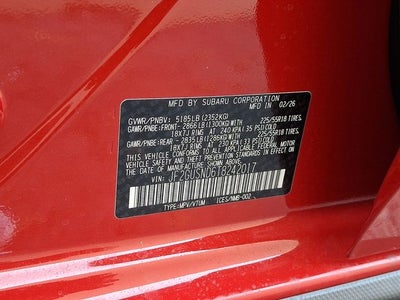 2026 Subaru CROSSTREK Limited Hybrid