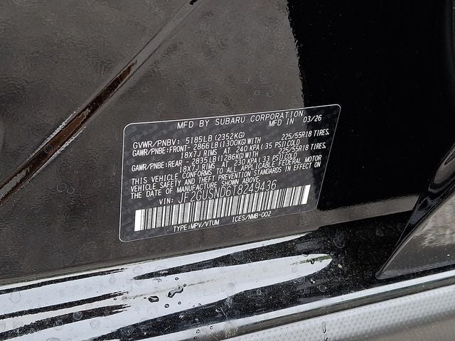 2026 Subaru CROSSTREK Limited Hybrid