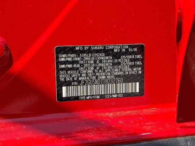 2026 Subaru CROSSTREK Limited Hybrid