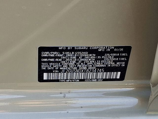 2026 Subaru CROSSTREK Limited Hybrid