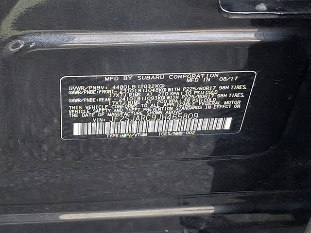 2018 Subaru Forester 2.5i Limited