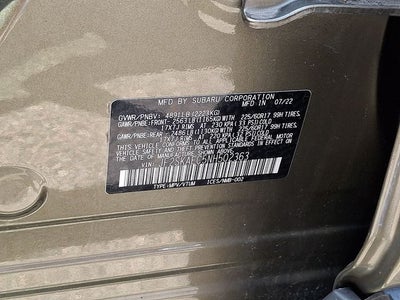 2022 Subaru Forester Premium