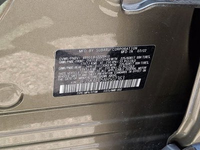 2022 Subaru Forester Premium