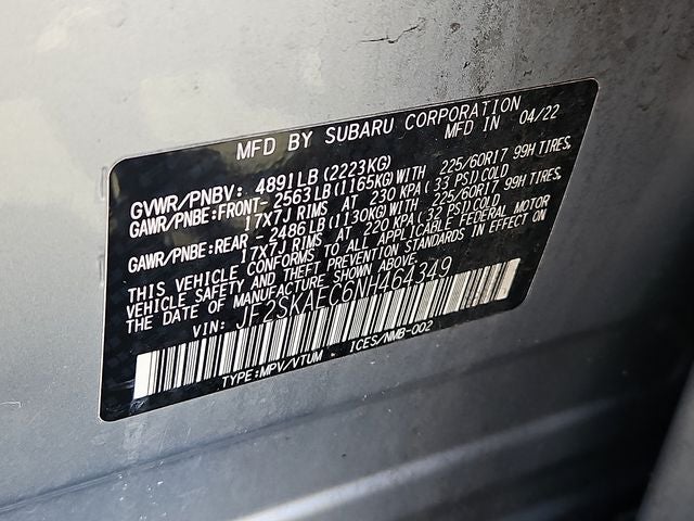 2022 Subaru Forester Premium