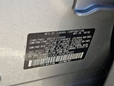 2019 Subaru Forester Limited