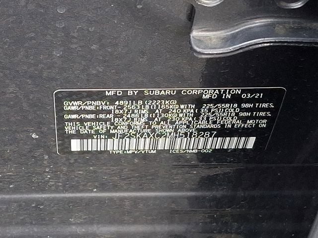 2021 Subaru Forester Touring