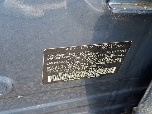 2025 Subaru Forester Base