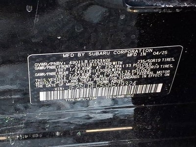 2025 Subaru Forester Sport