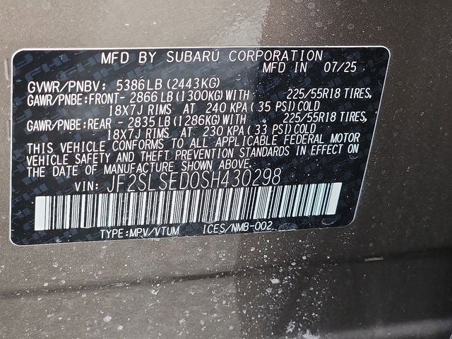 2025 Subaru Forester Hybrid Premium