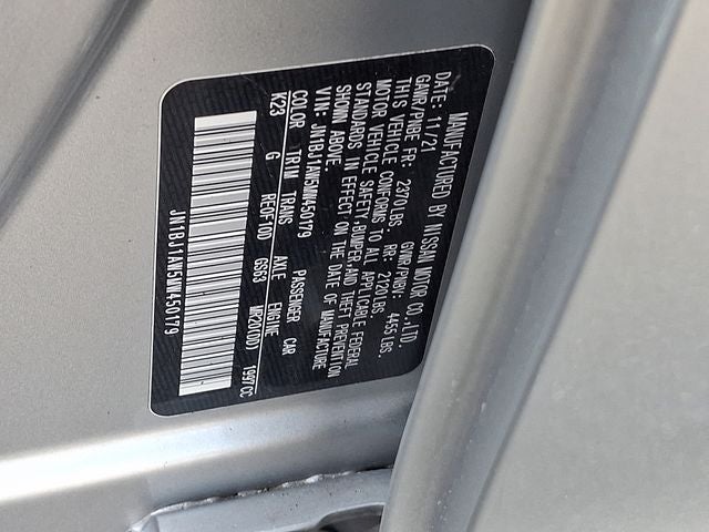 2021 Nissan Rogue Sport S