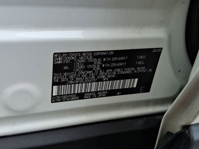 2020 Toyota RAV4 LE
