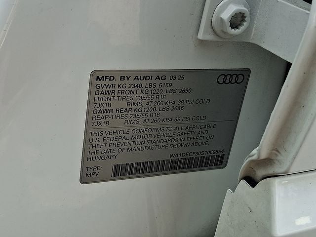 2025 Audi Q3 Premium S Line quattro
