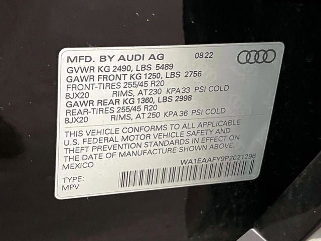 2023 Audi Q5 45 S line Premium quattro