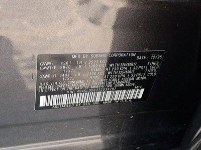 2026 Subaru Forester Base