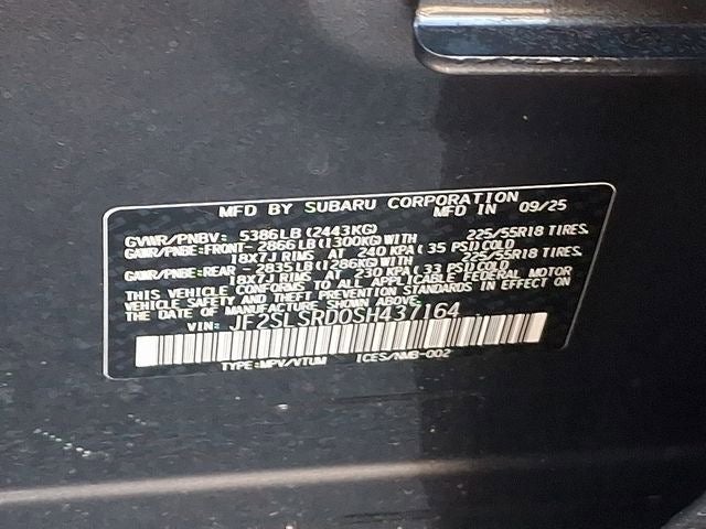 2025 Subaru Forester Hybrid Limited Hybrid