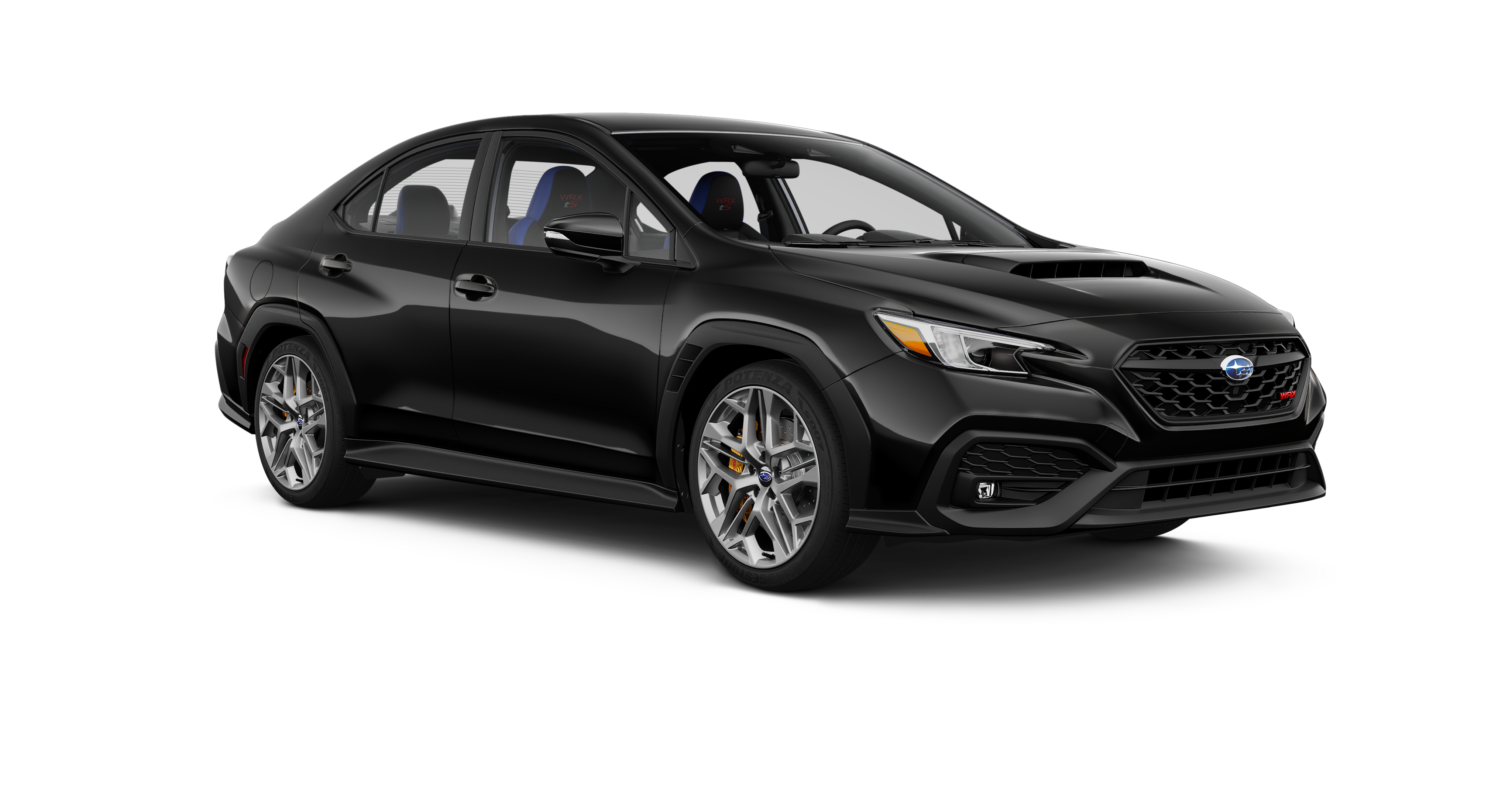 2025 Subaru WRX tS Shown in Crystal Black Silica
