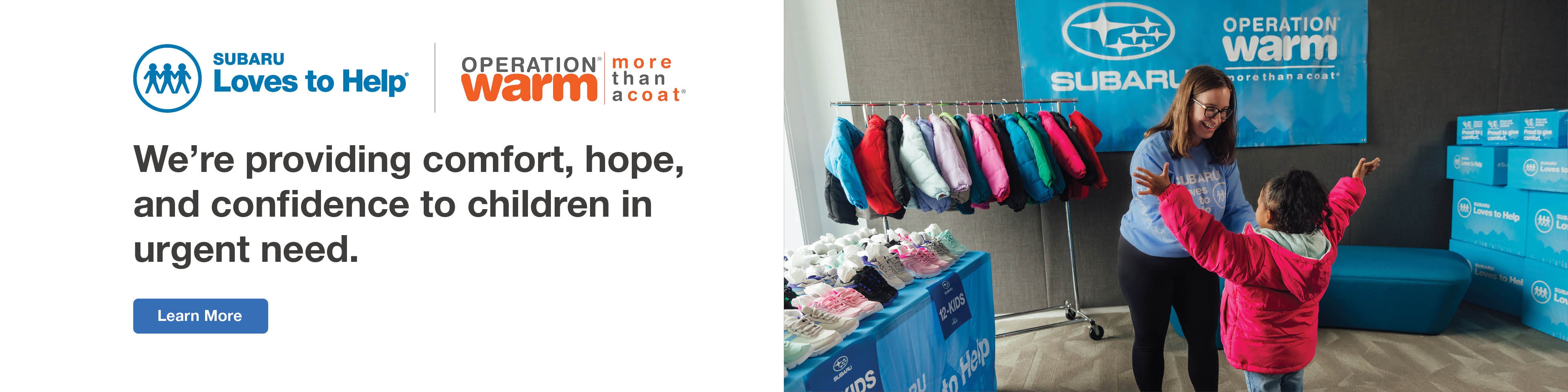 SUBARU Loves to help