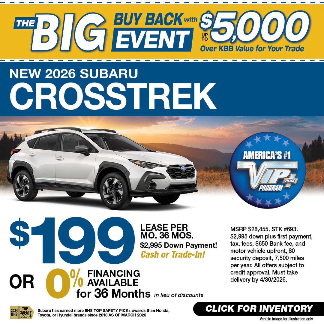2026 Crosstrek