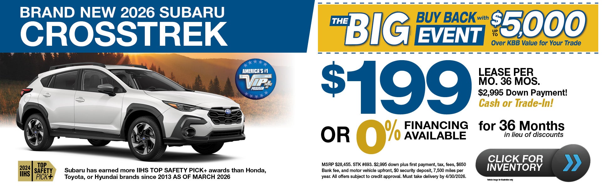 2026 Crosstrek