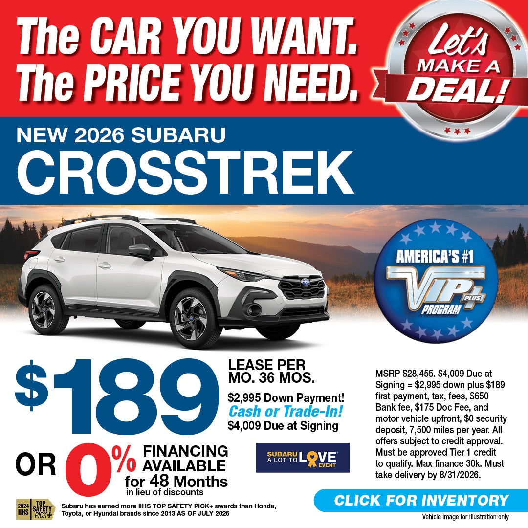 2026 Crosstrek
