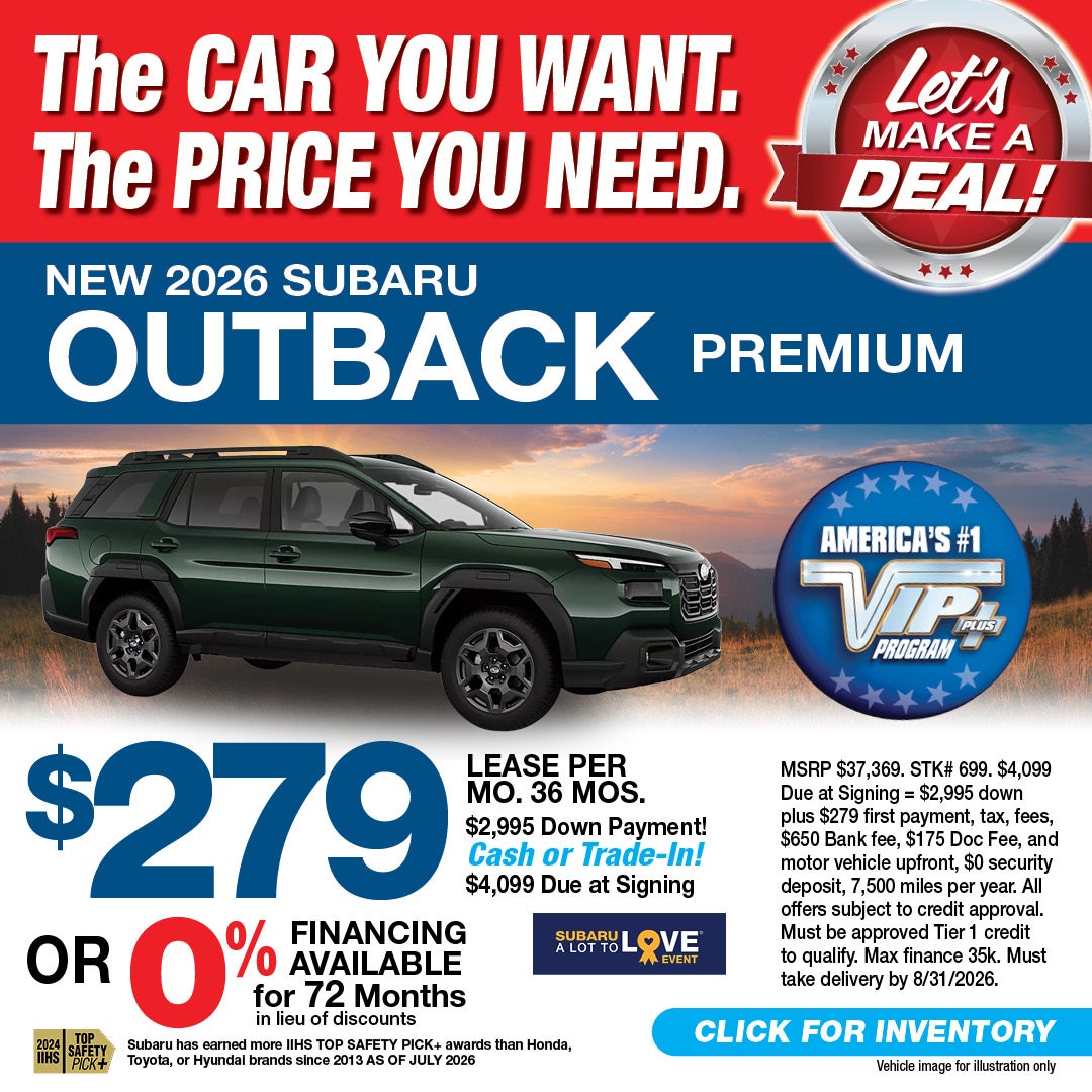2026 Outback