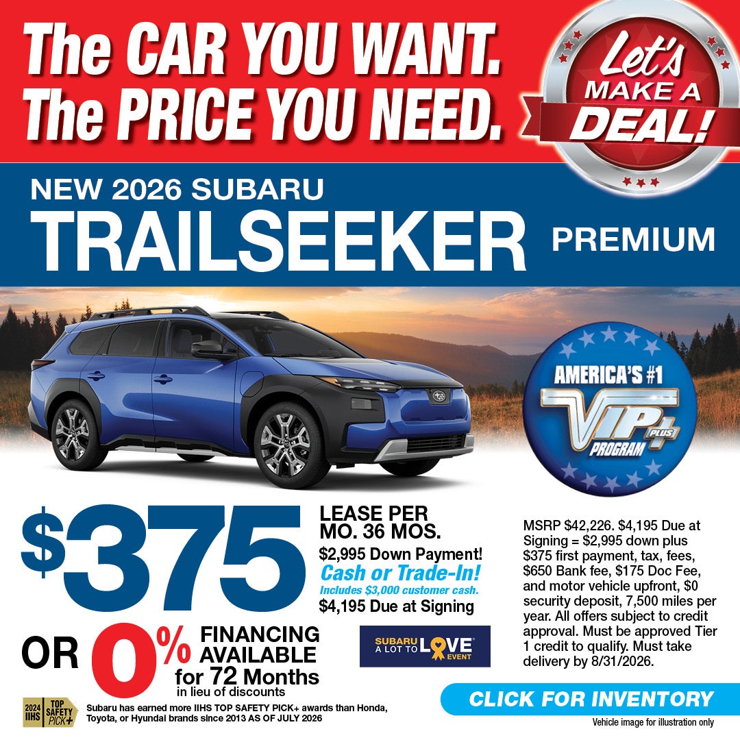 2026 Subaru Trailseeker