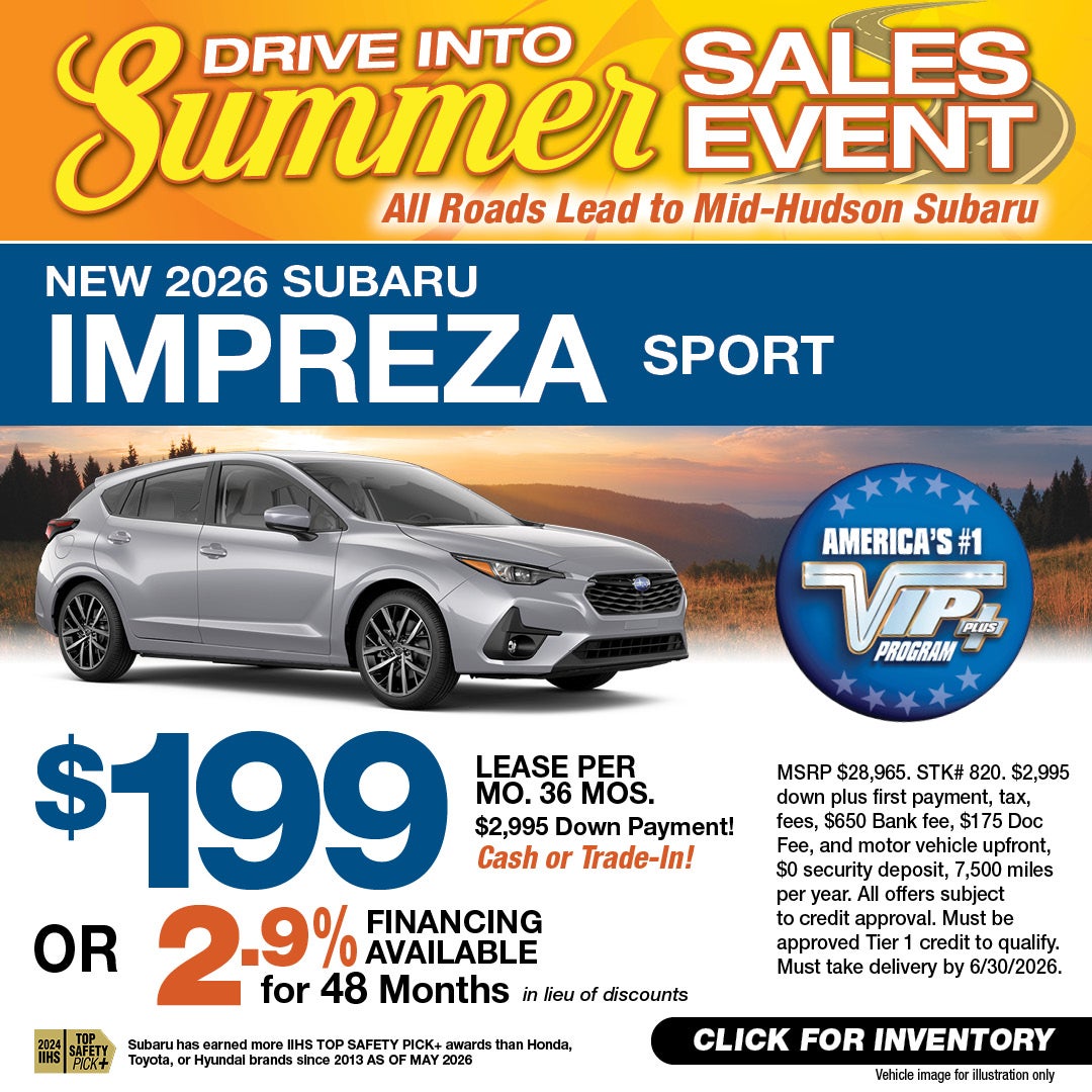 2026 impreza