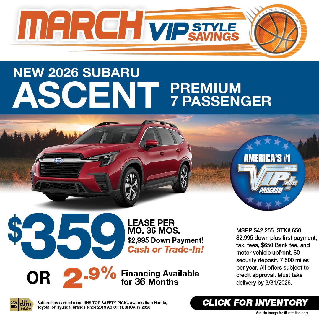 2026 Subaru Ascent Premium