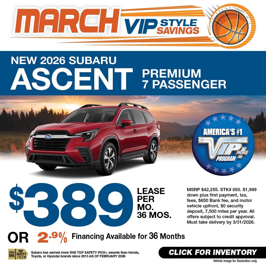 2026 Subaru Ascent Premium