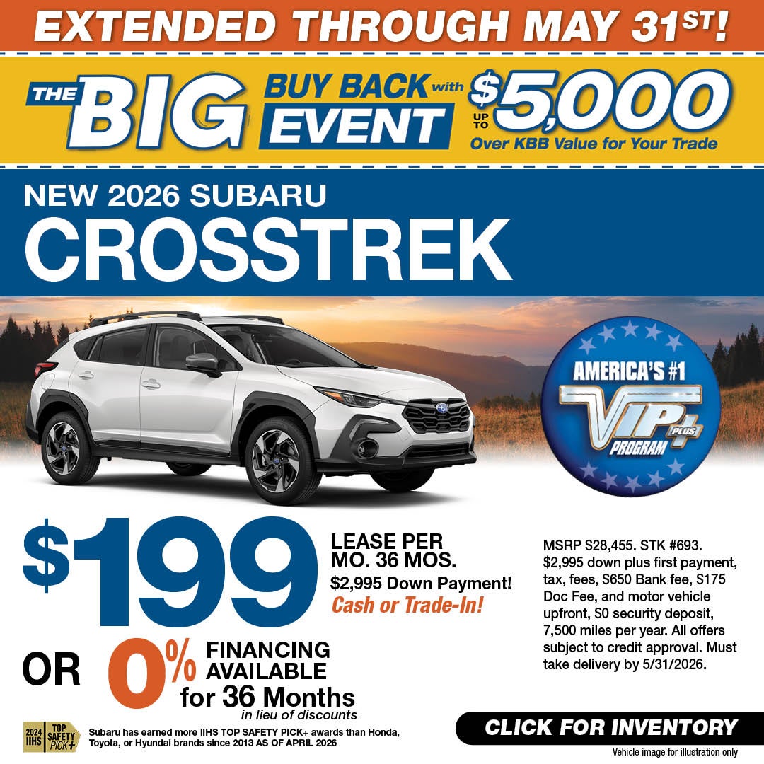 2026 Crosstrek