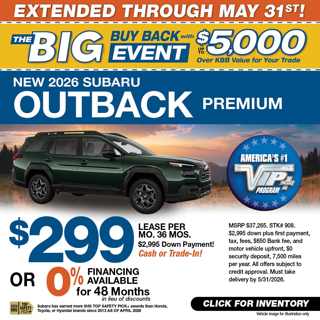 2026 Outback